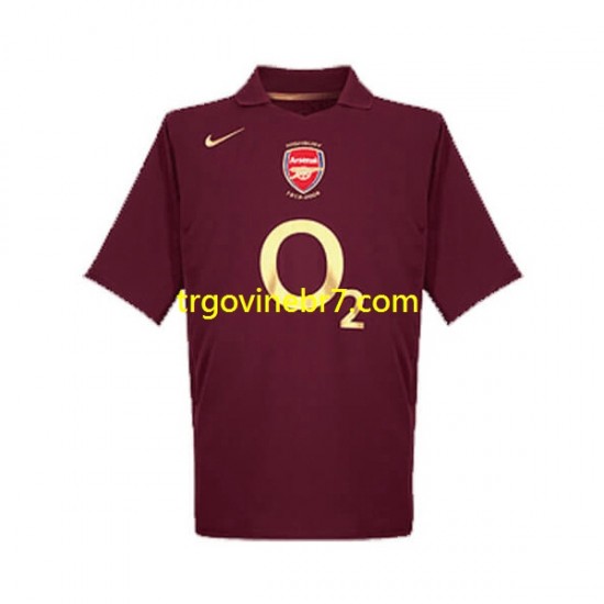 Dres Arsenal 2005 Retro Domaći Kratkih Rukava - Muški