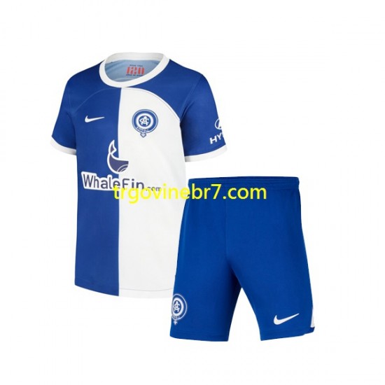 Dres Atlético Madrid 120 Anniversary Domaći 2022-2023 Kratkih Rukava - Dječji