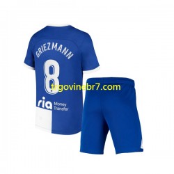 Dres Atlético Madrid Griezmann 8 120 Anniversary Domaći 2022-2023 Kratkih Rukava - Dječji Dres Atlético Madrid Griezmann 8 120 Anniversary Domaći 2022-2023 Kratkih Rukava - Dječji