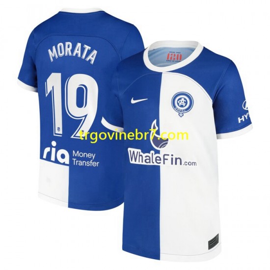 Dres Atlético Madrid Morata 19 120 Anniversary Domaći 2022-2023 Kratkih Rukava - Muški