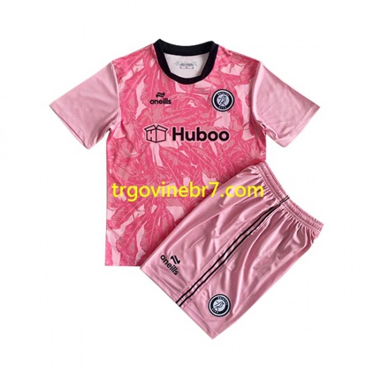 Golmanski Dres - Dres Bristol City Četvrti 2022-2023 Kratkih Rukava - Dječji
