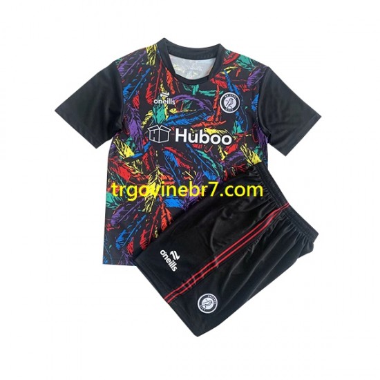 Golmanski Dres - Dres Bristol City Treći 2022-2023 Kratkih Rukava - Dječji