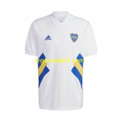 Dres CA Boca Juniors Icon Retro Domaći 2022-2023 Kratkih Rukava - Muški