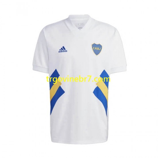 Dres CA Boca Juniors Icon Retro Domaći 2022-2023 Kratkih Rukava - Muški