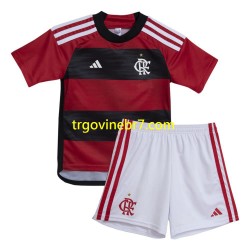 Dres CR Flamengo Domaći 2023-2024 Kratkih Rukava - Dječji