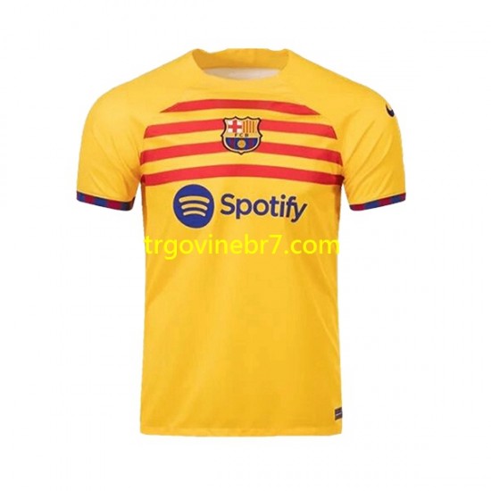 Dres FC Barcelona Četvrti 2022-2023 Kratkih Rukava - Muški