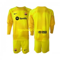 Golmanski Dres - Dres FC Barcelona Četvrti 2022-2023 Dugim Rukavima - Dječji Golmanski Dres - Dres FC Barcelona Četvrti 2022-2023 Dugim Rukavima - Dječji