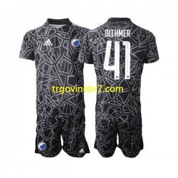 Golmanski Dres - Dres FC Kopenhagen Andreas Dithmer 41 Domaći 2022-2023 Kratkih Rukava - Dječji Golmanski Dres - Dres FC Kopenhagen Andreas Dithmer 41 Domaći 2022-2023 Kratkih Rukava - Dječji