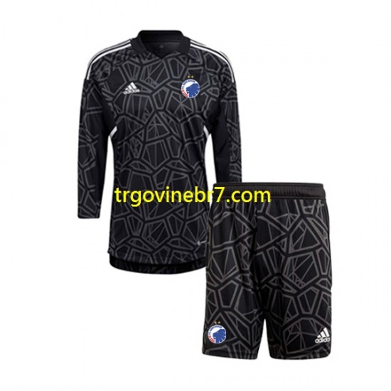 Golmanski Dres - Dres FC Kopenhagen Domaći 2022-2023 Dugim Rukavima - Dječji