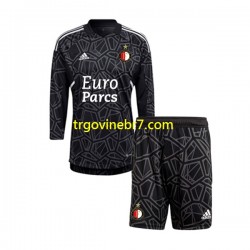 Golmanski Dres - Dres Feyenoord Rotterdam Četvrti 2022-2023 Dugim Rukavima - Dječji