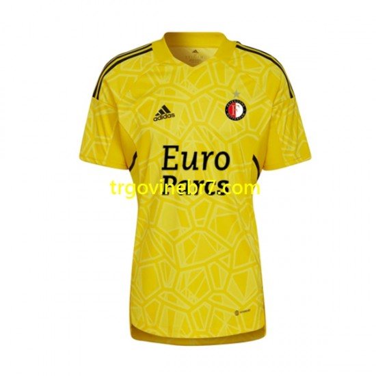 Golmanski Dres - Dres Feyenoord Rotterdam Treći 2022-2023 Kratkih Rukava - Muški