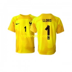 Golmanski Dres - Dres Francuska Hugo Lloris 1 Treći World Cup 2022 Kratkih Rukava - Muški Golmanski Dres - Dres Francuska Hugo Lloris 1 Treći World Cup 2022 Kratkih Rukava - Muški