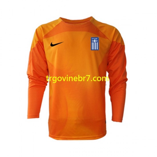 Golmanski Dres - Dres Grčka Treći 2022-2023 Dugim Rukavima - Muški