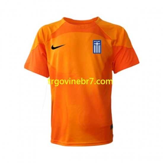 Golmanski Dres - Dres Grčka Treći 2022-2023 Kratkih Rukava - Muški