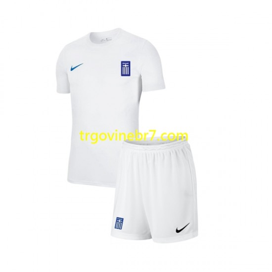 Dres Grčka Gostujući 2022-2023 Kratkih Rukava - Dječji