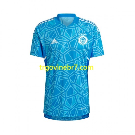 Golmanski Dres - Dres HJK Helsinki Domaći 2022-2023 Kratkih Rukava - Muški