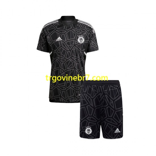 Golmanski Dres - Dres HJK Helsinki Treći 2022-2023 Kratkih Rukava - Dječji