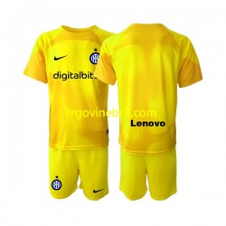 Golmanski Dres - Dres Inter Milan Gostujući 2022-2023 Kratkih Rukava - Dječji Golmanski Dres - Dres Inter Milan Gostujući 2022-2023 Kratkih Rukava - Dječji
