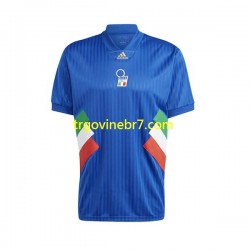 Dres Italija Icon Retro Domaći 2022-2023 Kratkih Rukava - Muški