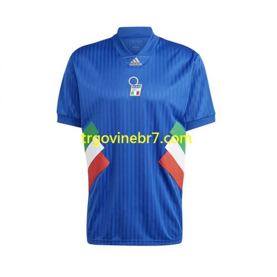 Dres Italija Icon Retro Domaći 2022-2023 Kratkih Rukava - Muški