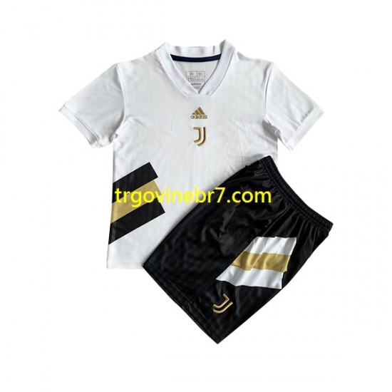 Dres Juventus Icon Retro Domaći 2022-2023 Kratkih Rukava - Dječji