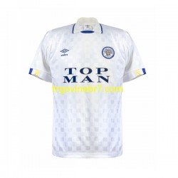 Dres Leeds United Retro Domaći 1989-1990 Kratkih Rukava - Muški