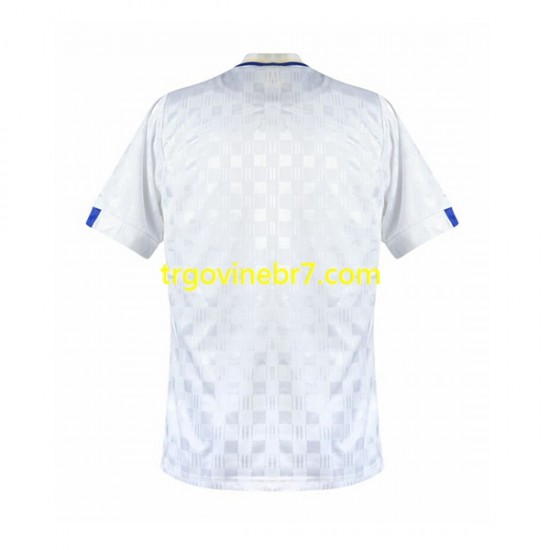 Dres Leeds United Retro Domaći 1989-1990 Kratkih Rukava - Muški