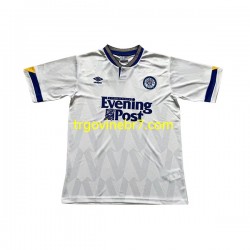 Dres Leeds United Retro Domaći 1991-1992 Kratkih Rukava - Muški Dres Leeds United Retro Domaći 1991-1992 Kratkih Rukava - Muški