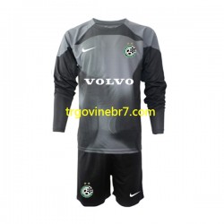 Golmanski Dres - Dres Maccabi Haifa Domaći 2022-2023 Dugim Rukavima - Dječji