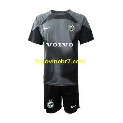 Golmanski Dres - Dres Maccabi Haifa Domaći 2022-2023 Kratkih Rukava - Dječji