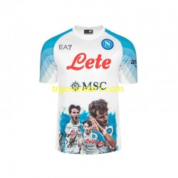 Dres Napoli Face Game Kvaratskhelia 77 Domaći 2022-2023 Kratkih Rukava - Muški