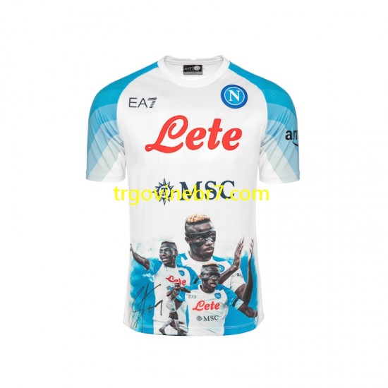Dres Napoli Face Game Osimhen 9 Domaći 2022-2023 Kratkih Rukava - Muški