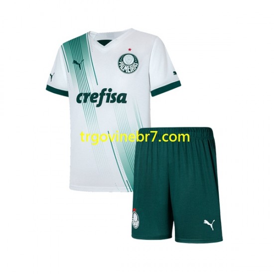Dres Palmeiras Gostujući 2023-2024 Kratkih Rukava - Dječji