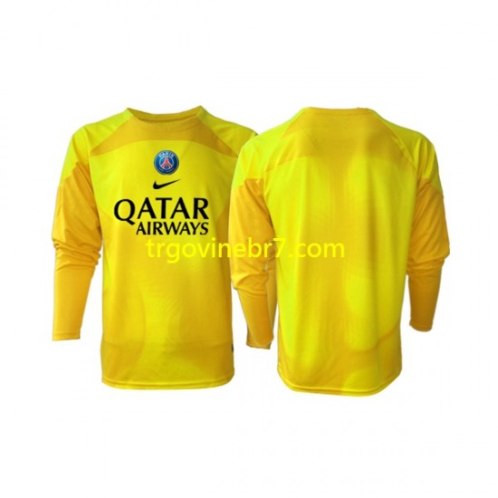 Golmanski Dres - Dres Paris Saint-Germain Treći 2022-2023 Dugim Rukavima - Muški