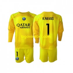 Golmanski Dres - Dres Paris Saint-Germain K.NAVAS 1 Treći 2022-2023 Dugim Rukavima - Dječji Golmanski Dres - Dres Paris Saint-Germain K.NAVAS 1 Treći 2022-2023 Dugim Rukavima - Dječji