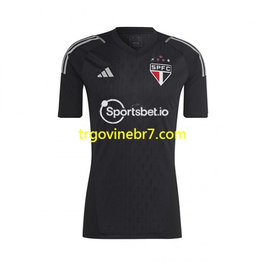 Golmanski Dres - Dres Sao Paulo Domaći 2023-2024 Kratkih Rukava - Muški
