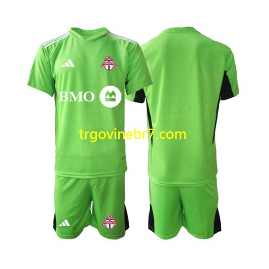 Golmanski Dres - Dres Toronto FC Domaći 2023 Kratkih Rukava - Dječji