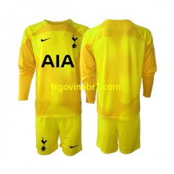 Golmanski Dres - Dres Tottenham Hotspur Domaći 2022-2023 Dugim Rukavima - Dječji