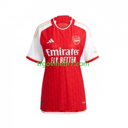 Dres Arsenal Domaći 2023-2024 Kratkih Rukava - Ženska Dres Arsenal Domaći 2023-2024 Kratkih Rukava - Ženska
