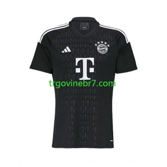 Golmanski Dres - Dres FC Bayern München Domaći 2023-2024 Kratkih Rukava - Muški