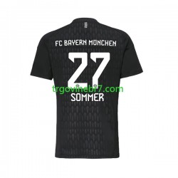 Golmanski Dres - Dres FC Bayern München Yann Sommer 27 Domaći 2023-2024 Kratkih Rukava - Muški Golmanski Dres - Dres FC Bayern München Yann Sommer 27 Domaći 2023-2024 Kratkih Rukava - Muški