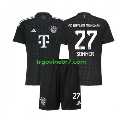 Golmanski Dres - Dres FC Bayern München Yann Sommer 27 Domaći 2023-2024 Kratkih Rukava - Dječji Golmanski Dres - Dres FC Bayern München Yann Sommer 27 Domaći 2023-2024 Kratkih Rukava - Dječji
