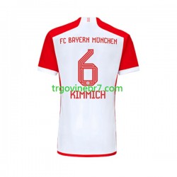 Dres FC Bayern München Joshua Kimmich 6 Domaći 2023-2024 Kratkih Rukava - Muški Dres FC Bayern München Joshua Kimmich 6 Domaći 2023-2024 Kratkih Rukava - Muški
