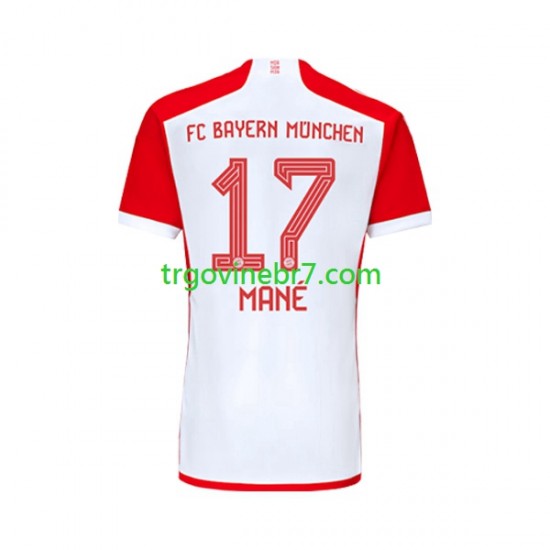 Dres FC Bayern München Sadio Mane 17 Domaći 2023-2024 Kratkih Rukava - Muški