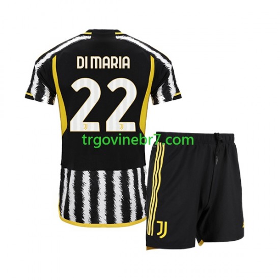 Dres Juventus Angel Di Maria 22 Domaći 2023-2024 Kratkih Rukava - Dječji