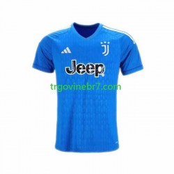 Golmanski Dres - Dres Juventus Domaći 2023-2024 Kratkih Rukava - Muški