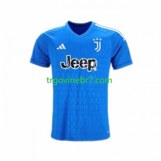Golmanski Dres - Dres Juventus Domaći 2023-2024 Kratkih Rukava - Muški