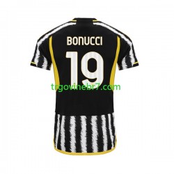 Dres Juventus Leonardo Bonucci 19 Domaći 2023-2024 Kratkih Rukava - Muški