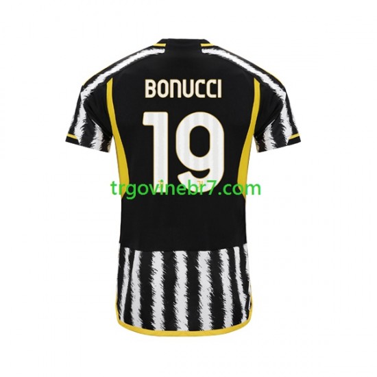 Dres Juventus Leonardo Bonucci 19 Domaći 2023-2024 Kratkih Rukava - Muški