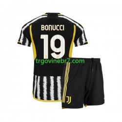 Dres Juventus Leonardo Bonucci 19 Domaći 2023-2024 Kratkih Rukava - Dječji